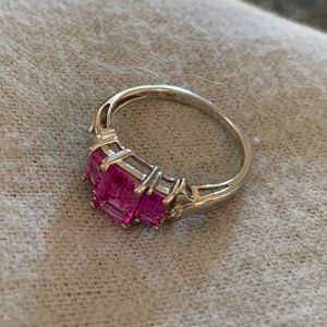 Pink Sapphire Ring